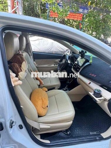 Toyota Vios 2017 Trắng Tự động 13 vạn km