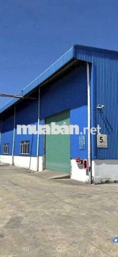xưởng 1500m² giá 80tr Cụm CN Đức Hòa Long An
