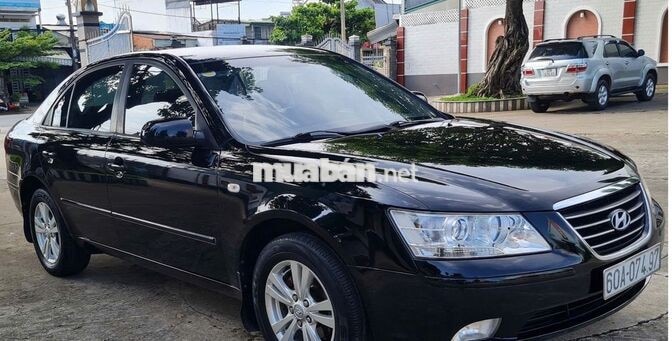 Hyundai Sonata 2009 Số sàn Đen