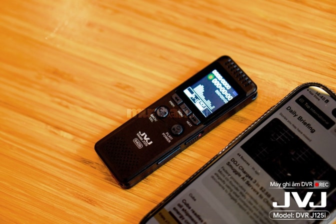 Máy ghi âm jvj J125i 64Gb Blacl