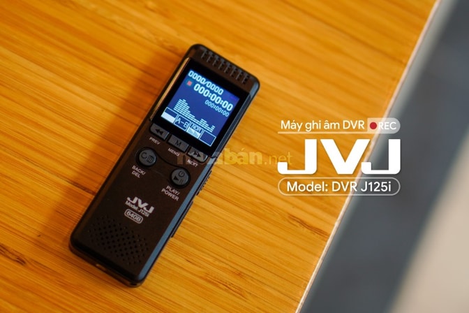 Máy ghi âm jvj J125i 64Gb Blacl