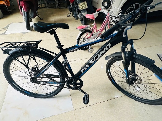 Xe đạp địa hình Fascino FS-126 Đen xanh