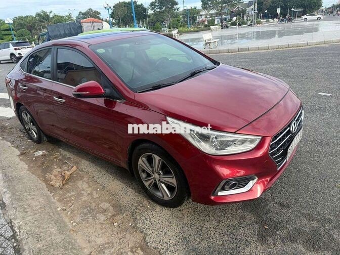 Hyundai Accent 2018 Số tự động cao cấp Đỏ