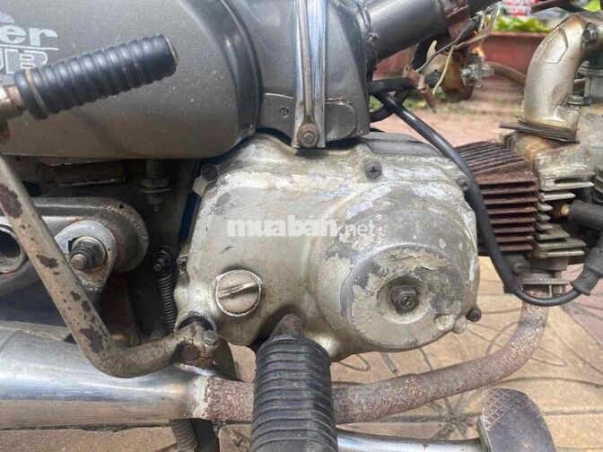 Honda Super Cub 50 Xám Cổ điển