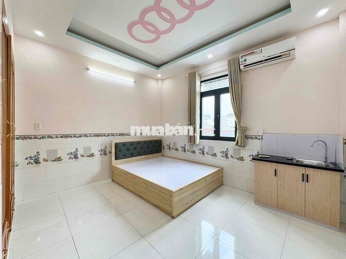 CHO THUÊ STUDIO CỬA SỔ TRỜI FULL NỘI THẤT GẦN EMART PHAN HUY ÍCH