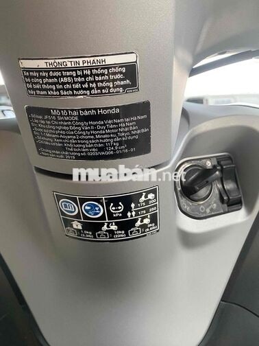 Honda SH Mode 125cc Sport 2019 Xám bạc ABS