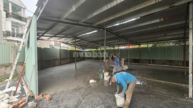 Mặt bằng 2 mặt hẻm 6m 1000m2 kho 350m2 giá 25tr