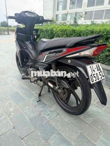 SYM Galaxy 50cc 2020 Đen đỏ