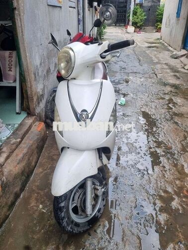 SYM Elizabeth Fi Trắng Xăng Xe tay ga