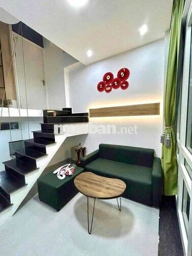 CHO THUÊ NHÀ NGUYÊN CĂN 3 PHÒNG NGỦ CÓ SÂN THƯỢNG FULL NỘI THẤT PHƯỜNG