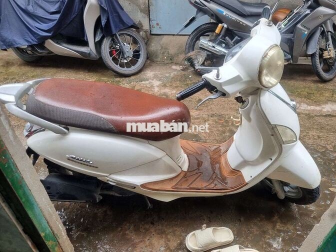 SYM Elizabeth Fi Trắng Xăng Xe tay ga