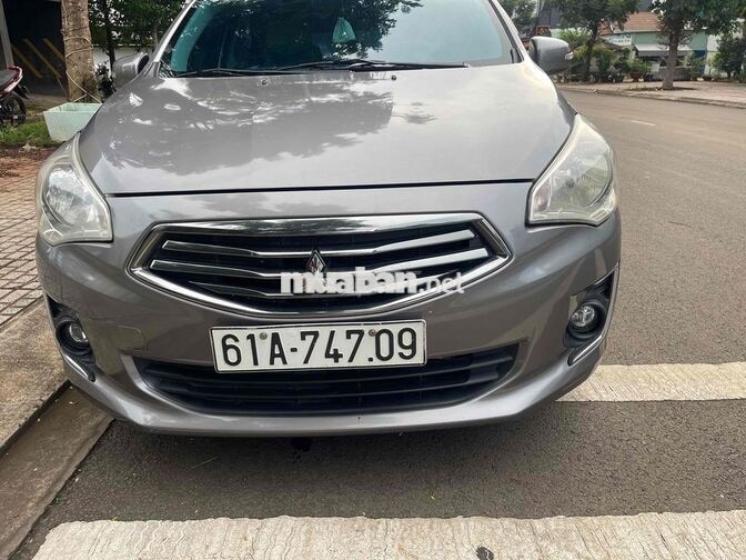Mitsubishi Attrage 2016 Tự động Xám Thái Lan