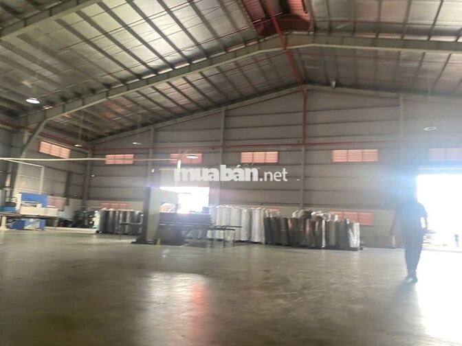 Cho thuê kho xưởng QL1A Bến Lức 8.000m², xưởng 4.000m², PCCC tự động
