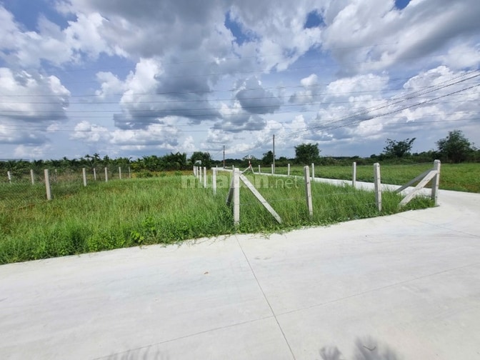 117m2 thổ cư ngay KCN Phước Đông. 2 mặt tiền. 695tr có TL 