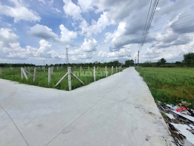 117m2 thổ cư ngay KCN Phước Đông. 2 mặt tiền. 695tr có TL 