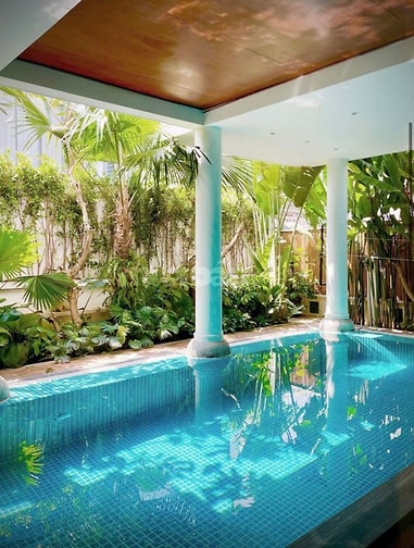 CHUYỂN NHƯỢNG BIỆT THỰ HỒ BƠI KHU COMPOUND 153/3 NGUYỄN VĂN HƯỞNG - QU