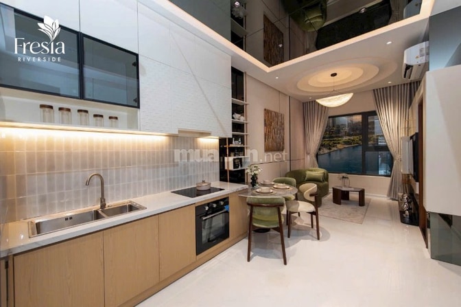 2PN 2WC 51,5m 2,1 tỷ căn hộ Fresia Riverside CK 4%, vay 75%, 25% HĐMB