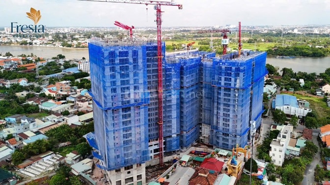 2PN 2WC 51,5m 2,1 tỷ căn hộ Fresia Riverside CK 4%, vay 75%, 25% HĐMB