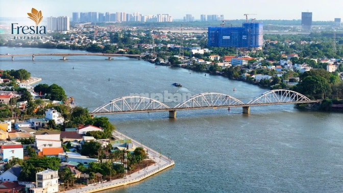 2PN 2WC 51,5m 2,1 tỷ căn hộ Fresia Riverside CK 4%, vay 75%, 25% HĐMB