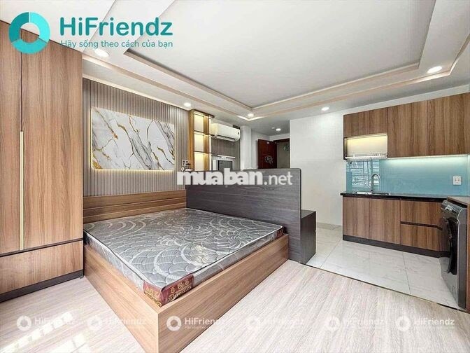 CĂN HỘ CHO THUÊ TÂN ĐỊNH FULL NỘI THẤT GẦN CẦU ÔNG LÃNH QUẬN 1
