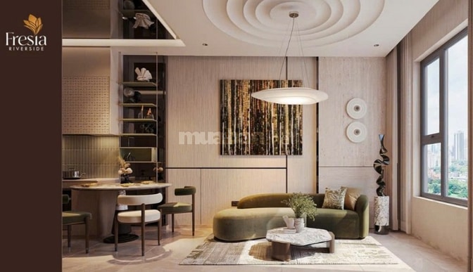 2PN 2WC 51,5m 2,1 tỷ căn hộ Fresia Riverside CK 4%, vay 75%, 25% HĐMB