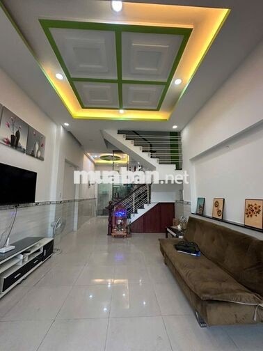 62M² (4X15,5M) 2 TẦNG 2PN 3WC HẺM 8M Ô TÔ THÔNG FULL NT 5,1T TL
