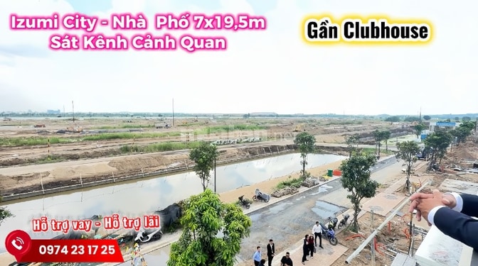 Nhà Phố Izumi City Mặt Tiền Kênh Cảnh Quan Lớn - Sống Giữa Mảng Xanh