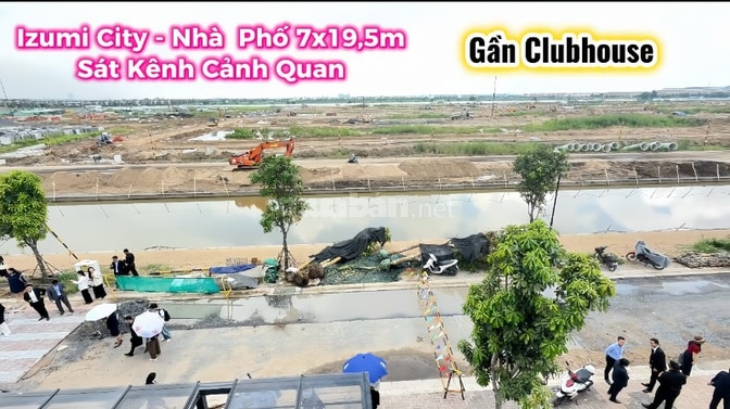 Nhà Phố Izumi City Mặt Tiền Kênh Cảnh Quan Lớn - Sống Giữa Mảng Xanh