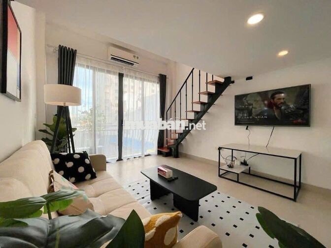 Căn Hộ Duplex Full Nội Thất Ban Công Ngay Lý Thường Kiệt - Lữ Gia Q10