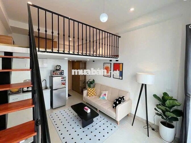 Căn Hộ Duplex Full Nội Thất Ban Công Ngay Lý Thường Kiệt - Lữ Gia Q10