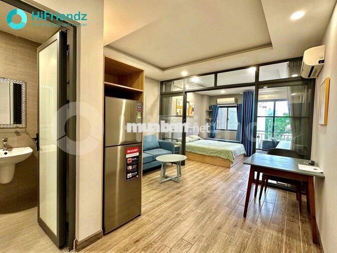 Quận 7 – Căn Hộ 1PN Full Nội Thất, Ban Công Thoáng, Có Sofa & Bàn Làm