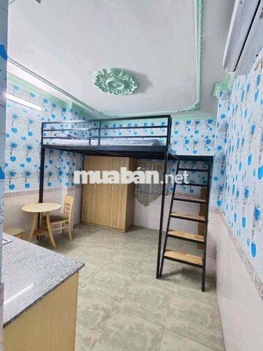 PHÒNG GÁC FULL NỘI THẤT - NGAY SÂN PHÚ THỌ - TÔ HIẾN THÀNH