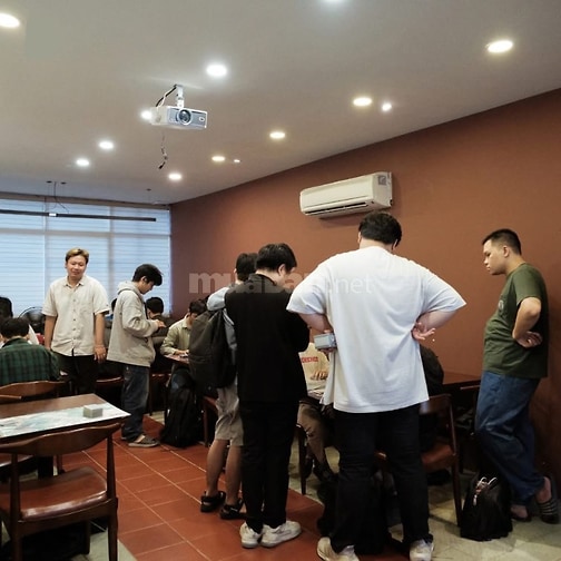 Sang nhượng Cafe mặt tiền ngang 16m Út Tịch-Tân Bình,lợi nhuận70-100tr