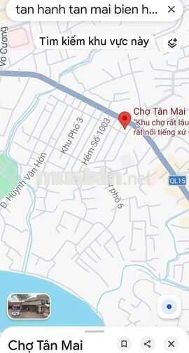 ĐẤT ĐỒNG NAI P.Biên Hòa khu tái định cư