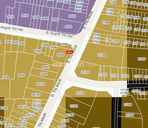 Bán nhà mặt tiền Dương Thị Mười, Quận 12, 38,4m2, sàn gỗ, 1 tầng 1lửng