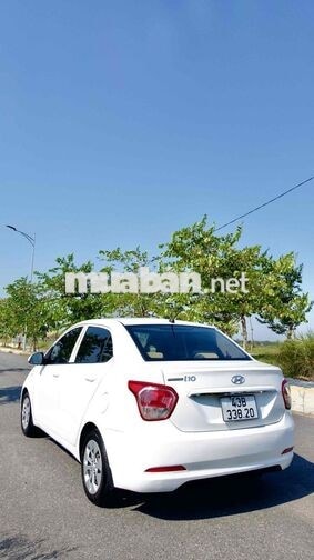 Hyundai i10 Sedan 2015 Trắng Xăng Số sàn