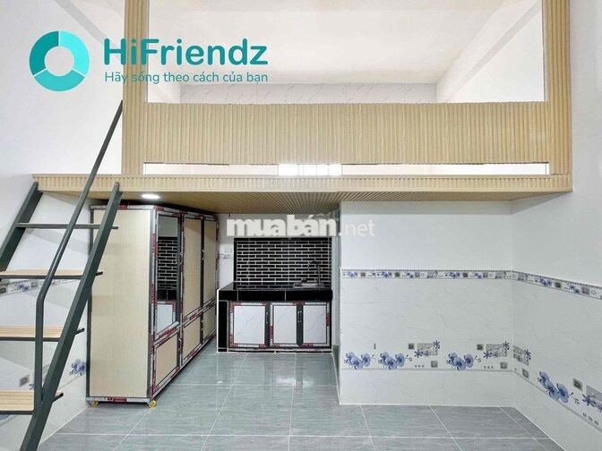 CHO THUÊ PHÒNG CÓ GÁC SIÊU ĐẸP NGAY NGUYÊN SƠN LUỸ BÁN BÍCH VƯỜN LÀI