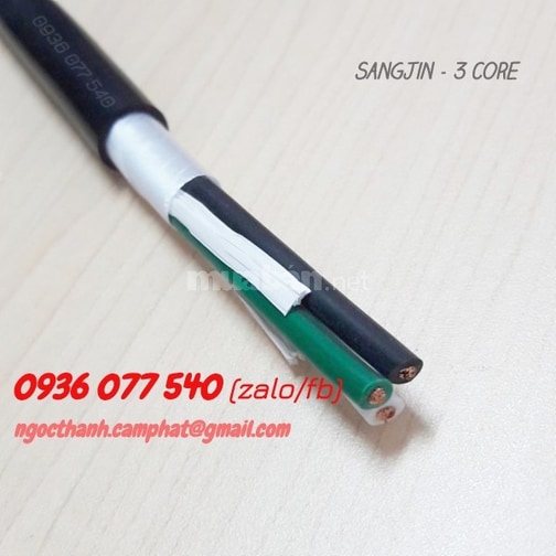 Cáp Điều Khiển Sangjin RVV 3C x 1.25 MM2 - Cẩm Phát