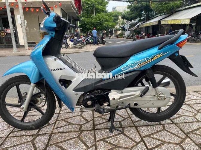 Honda Wave Xanh bạc Xe số