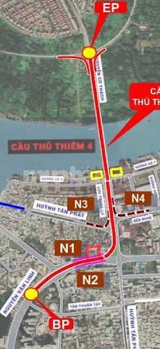 căn góc 2MT, 297m2 đất đường Nguyễn Văn Linh, P Tân Thuận Tây, Q7