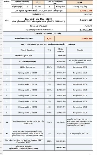 Bán Căn Hộ 2PN tại Làng Đại Học Quốc Gia và Khu công nghệ cao