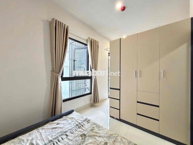 CĂN HỘ DỊCH VỤ PHÒNG STUDIO TÁCH BẾP BAN CÔNG | CỬA SỔ ~ GẦN ETOWN