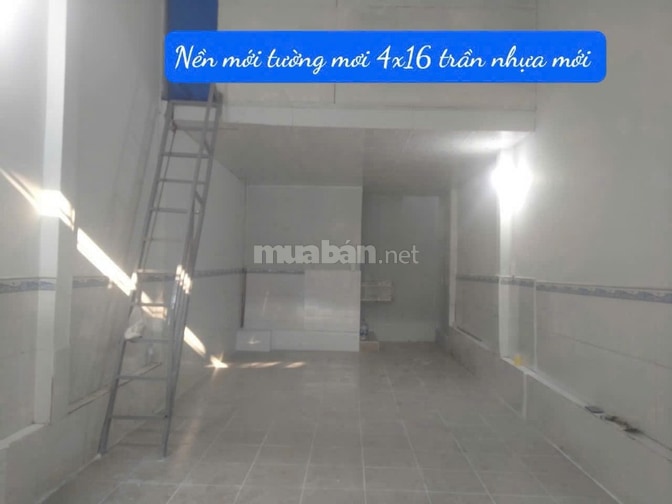Cho thuê nhà mặt tiền chợ Phạm Văn Bạch, Gò Vấp, 4x16m, giá 20tr/th