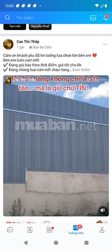 Tôn Laffong Hàn Quốc Chống Thấm Bền Đẹp Tôn Thép Thạnh Mỹ