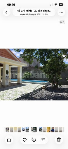 Cần bán villa sân vườn thuộc xã Phú Hòa Đông, TP HCM, 1400m2