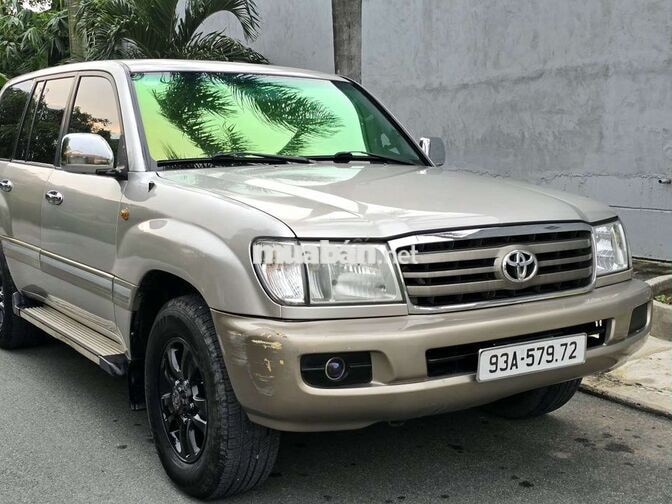Toyota Landcruiser LC105 2005 Vàng cát Số sàn