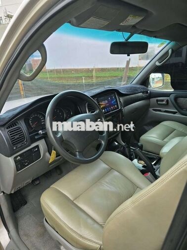 Toyota Landcruiser LC105 2005 Vàng cát Số sàn