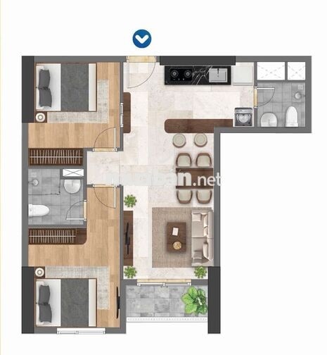🔥 GIÁ TỐT HƠN HỢP ĐỒNG 50 TRIỆU – BCONS SOLARY 63M²