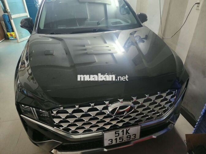 Hyundai Santafe Premium Htract 2022 Đen 7 vạn