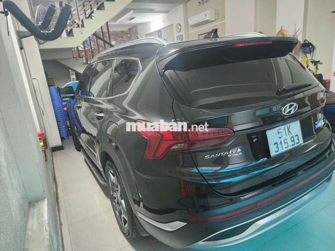 Hyundai Santafe Premium Htract 2022 Đen 7 vạn